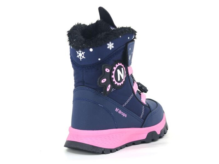 Ndrops Filet 014 Kar Bot Lacivert - Pembe - 3