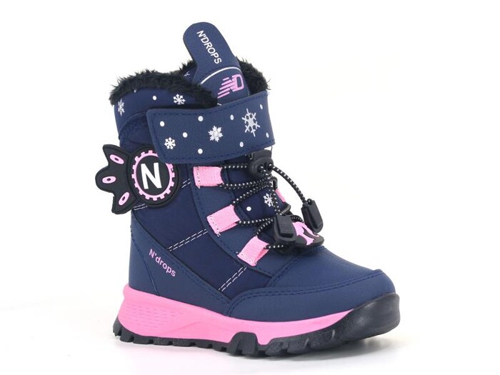 Ndrops Filet 014 Kar Bot Lacivert - Pembe - 1