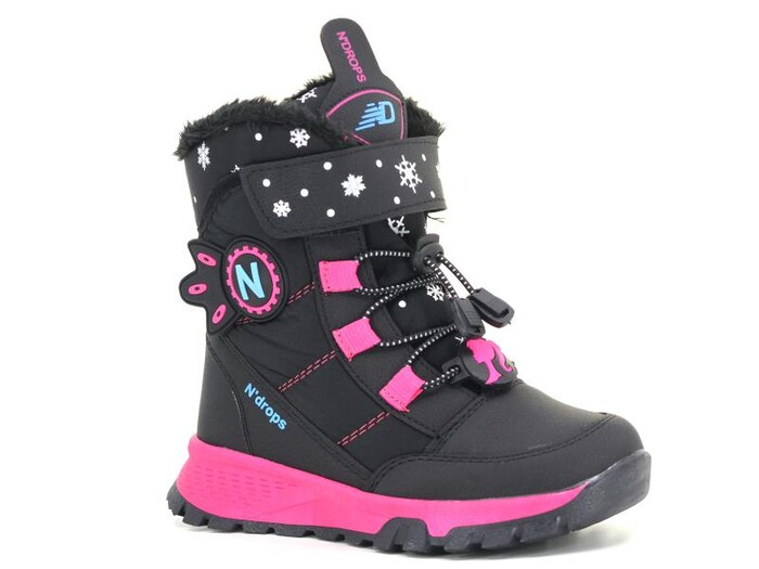 Ndrops Filet 014 Kar Bot Siyah - Fuşya - Ndrops