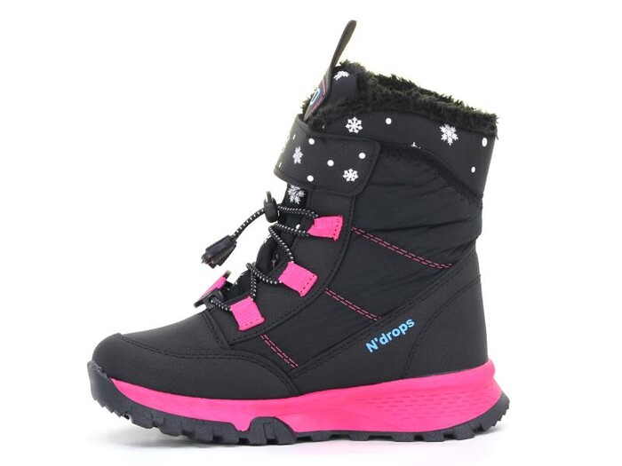 Ndrops Filet 014 Kar Bot Siyah - Fuşya - Ndrops (1)