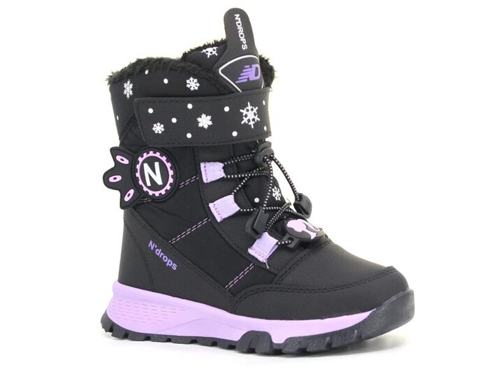 Ndrops Filet 014 Kar Bot Siyah - Lila 