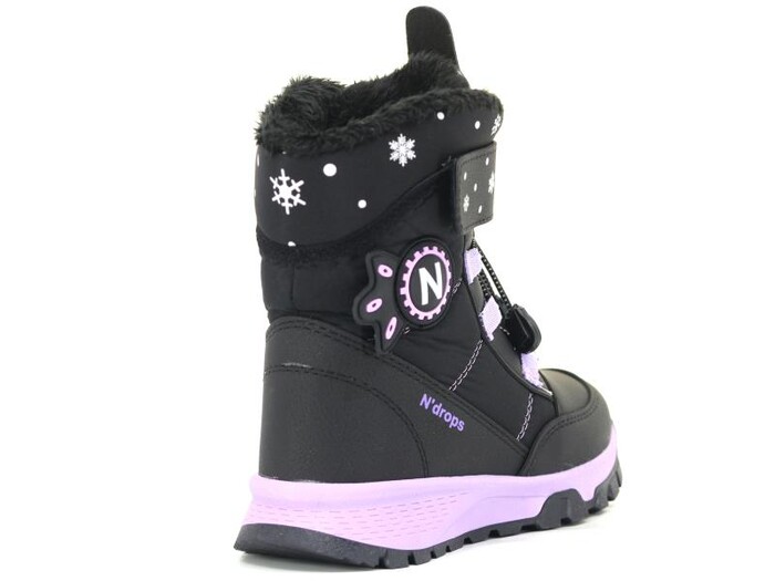 Ndrops Filet 014 Kar Bot Siyah - Lila - 3