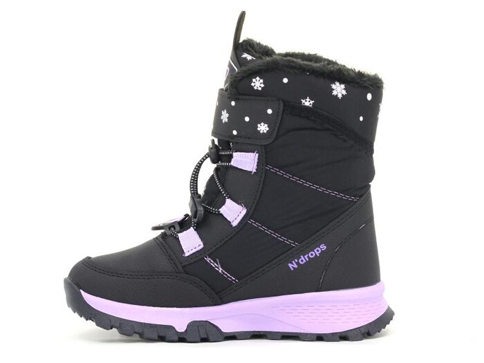 Ndrops Filet 014 Kar Bot Siyah - Lila - 2