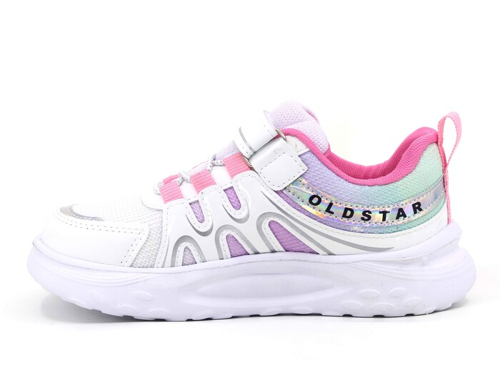 Ndrops Filet 020 Anorak Spor Ayakkabı Beyaz - Pembe - Ndrops (1)