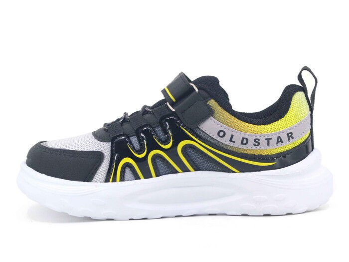 Ndrops Filet 020 Anorak Spor Ayakkabı Siyah - Sarı - Ndrops (1)