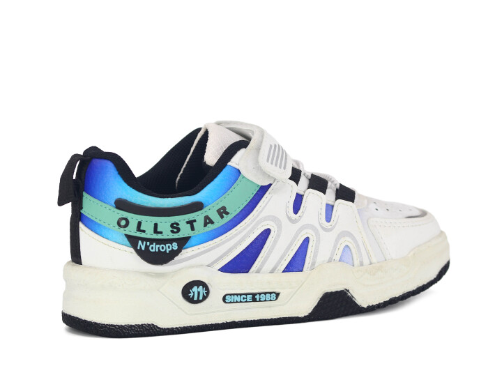 Ndrops Filet 020 Cilt Spor Ayakkabı Beyaz - Siyah - 3