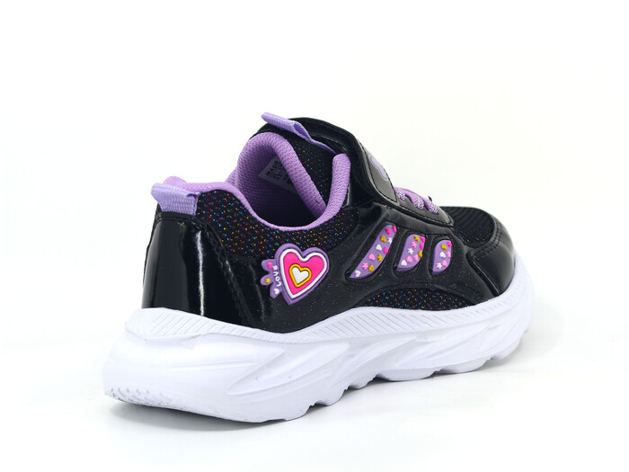 Ndrops Filet 022 Anorak Spor Ayakkabı Siyah - Lila - 3