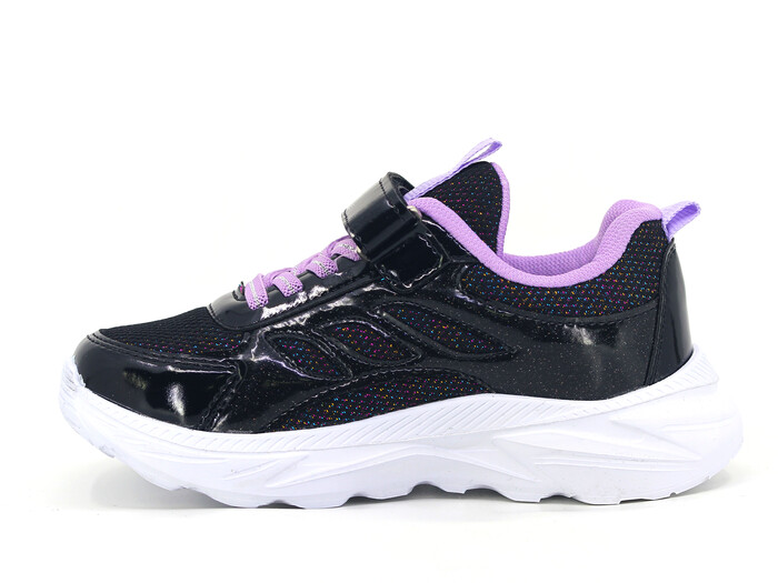 Ndrops Filet 022 Anorak Spor Ayakkabı Siyah - Lila - Ndrops (1)