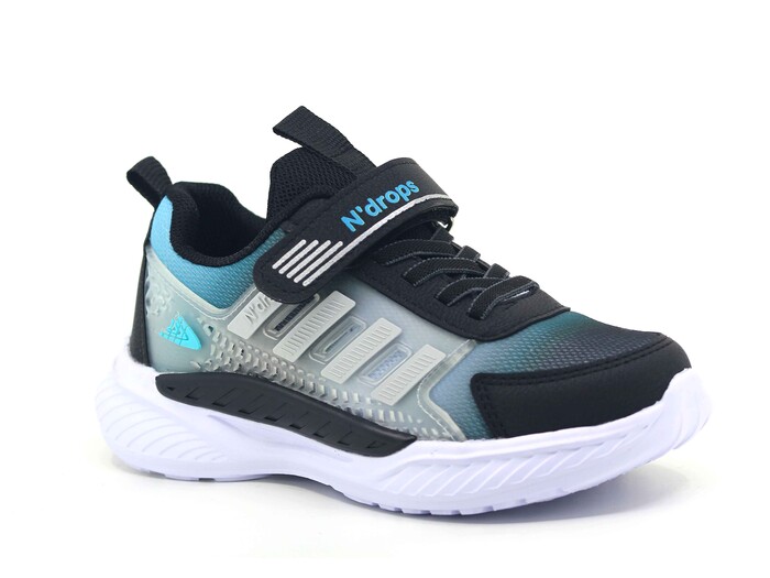 Ndrops Filet 023 Anorak Spor Ayakkabı Siyah - Buz - Turkuaz - 1