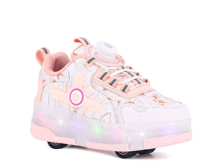 Ndrops Filet 034-P Patenli Spor Ayakkabı Pudra - Ndrops