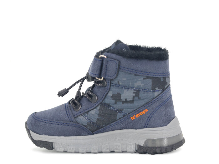 Ndrops Patik 015 Kar Bot Lacivert - Turuncu - Ndrops (1)