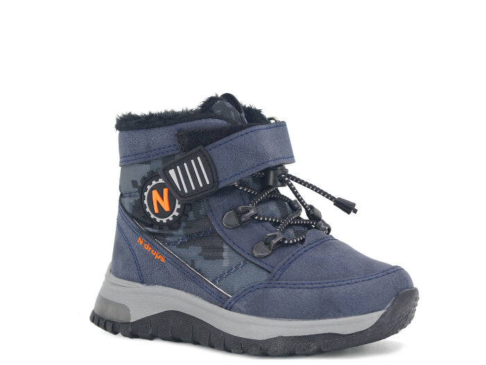 Ndrops Patik 015 Kar Bot Lacivert - Turuncu - Ndrops