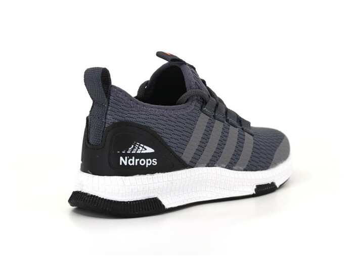 Ndrops Patik 02 Triko Spor Ayakkabı Füme - Thumbnail