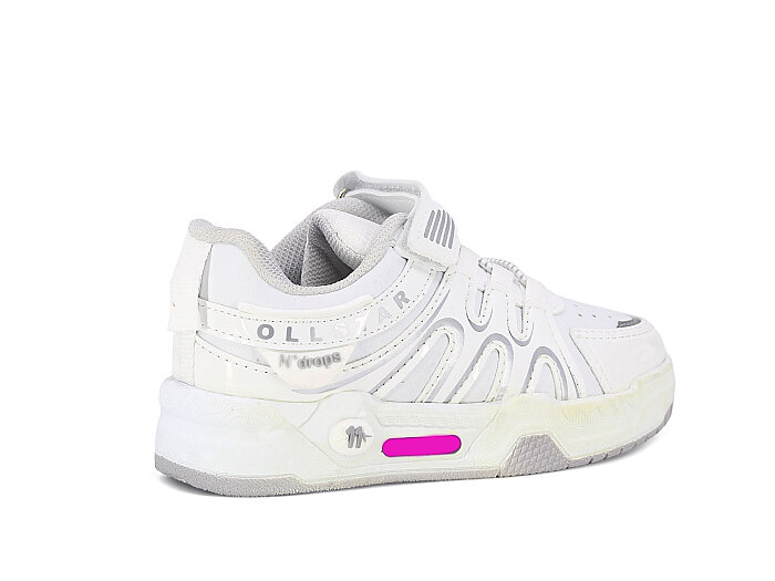 Ndrops Patik 020 Işıklı Cilt Spor Ayakkabı Beyaz - 3