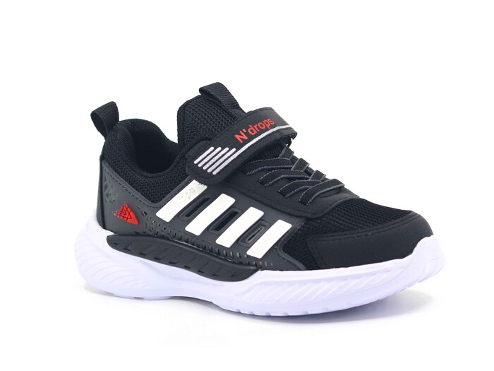 Ndrops Patik 023 Anorak Spor Ayakkabı Siyah - Beyaz - Ndrops