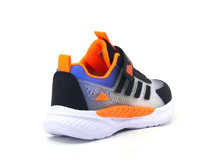 Ndrops Patik 023 Anorak Spor Ayakkabı Siyah - Turuncu - Thumbnail