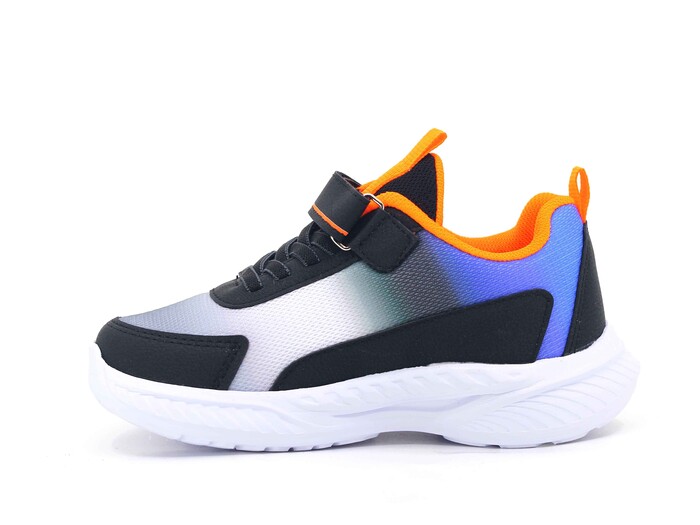 Ndrops Patik 023 Anorak Spor Ayakkabı Siyah - Turuncu - Thumbnail