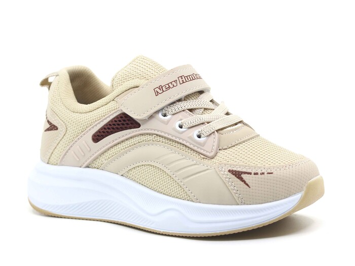 New Hunter Filet 251 Cırtlı Anorak Spor Ayakkabı Bej - Taba - 1