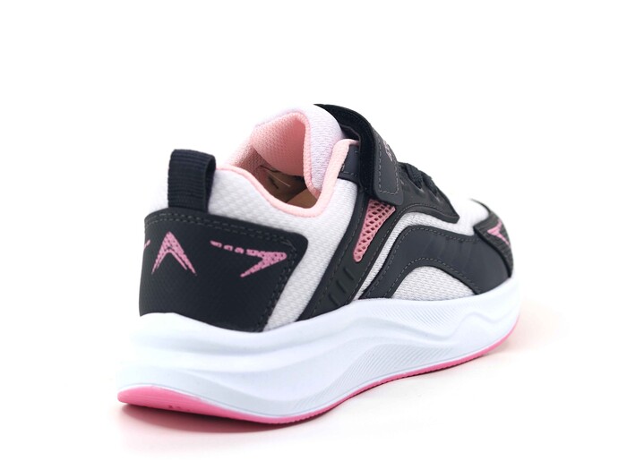 New Hunter Filet 251 Cırtlı Anorak Spor Ayakkabı Füme - Pembe - Thumbnail