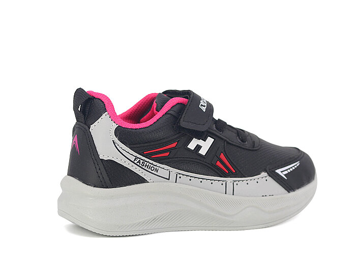 New Hunter Patik 252 Cilt Spor Ayakkabı Siyah - Fuşya - New Hunter (1)