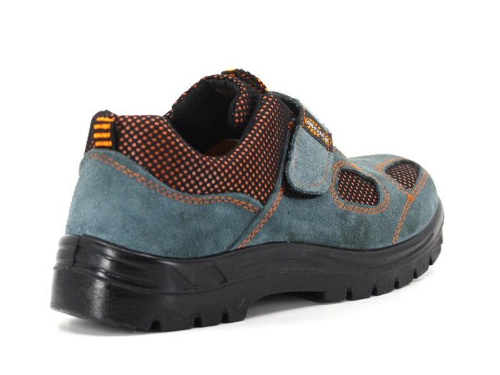 Newkamp Merdane Yazlık Erkek Çelik Burunlu İş Ayakkabısı Haki - 3