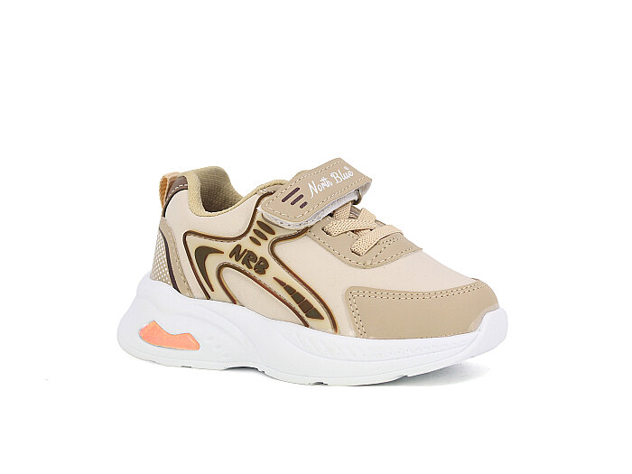 North Blue Bebe 02 Cilt Spor Ayakkabı Bej - 1