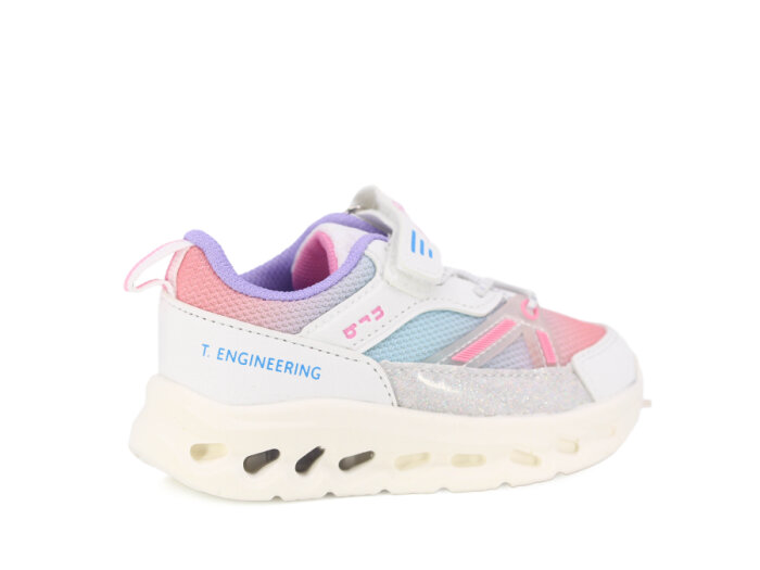 North Blue Bebe 134 Anorak Spor Ayakkabı Beyaz - Pembe - Lila - 3