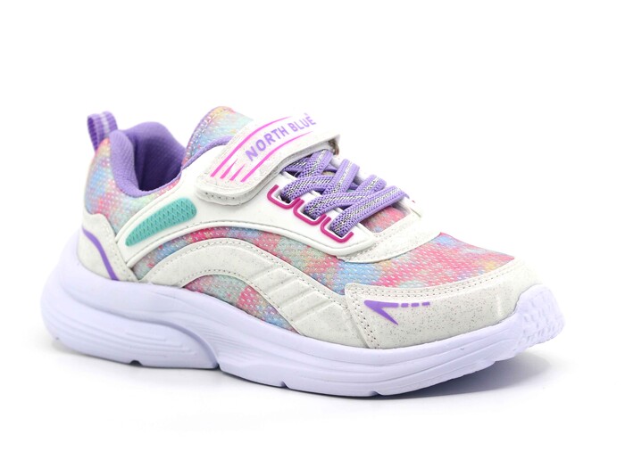 North Blue Filet 034 Anorak Spor Ayakkabı Beyaz - Lila - North Blue