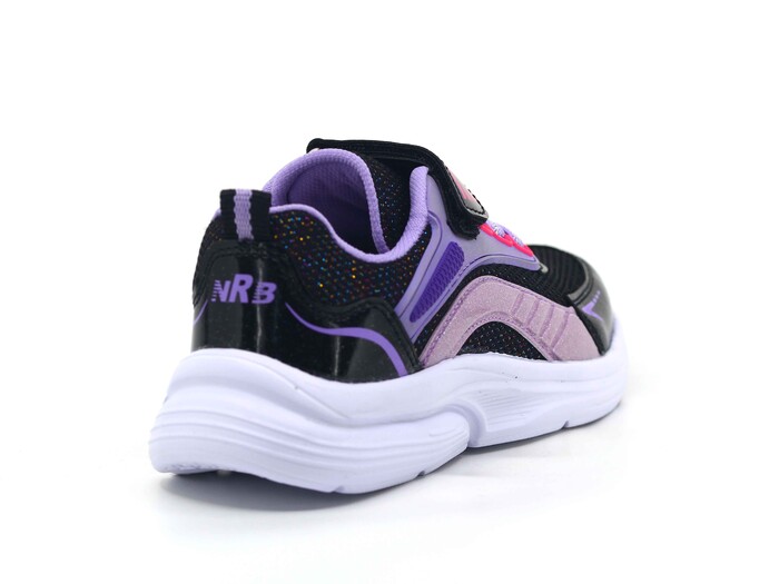 North Blue Filet 034 Anorak Spor Ayakkabı Siyah - Lila - 3