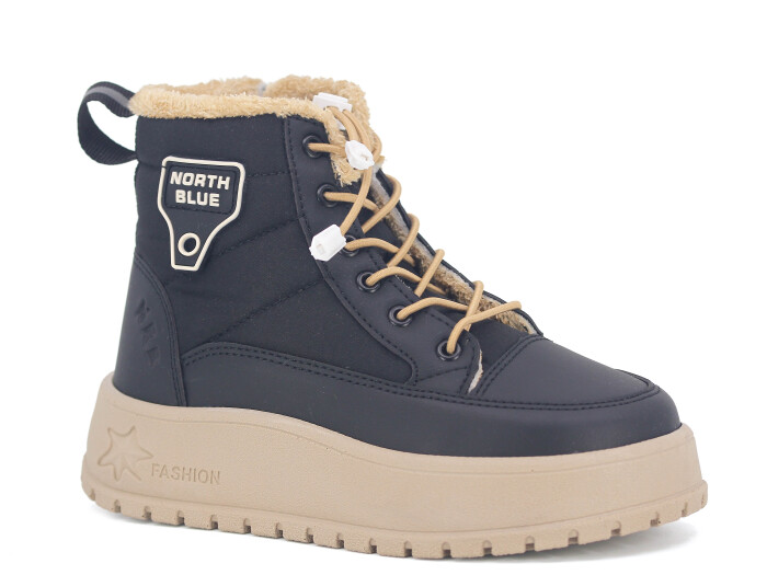 North Blue Filet 037 Bot Siyah - Bej - North Blue