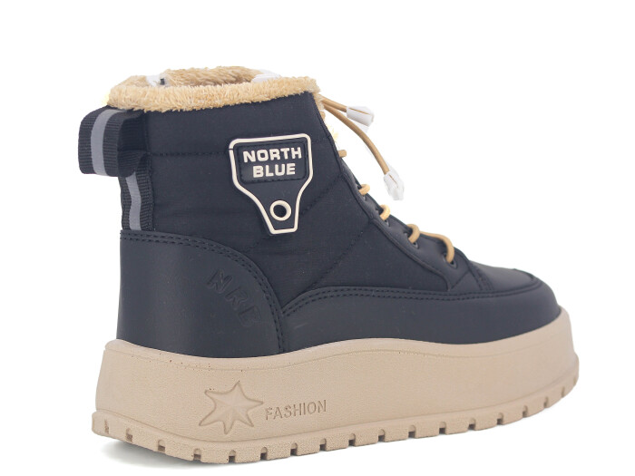 North Blue Filet 037 Bot Siyah - Bej - 3