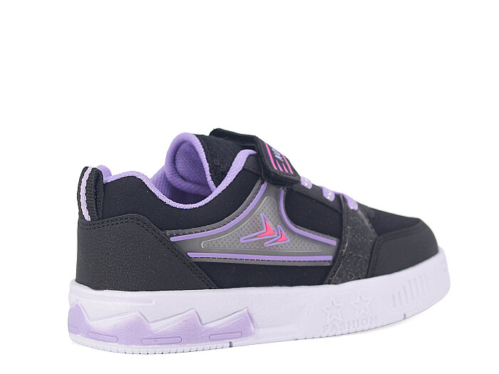 North Blue Filet 088 Cilt Spor Ayakkabı Siyah - Lila - 3