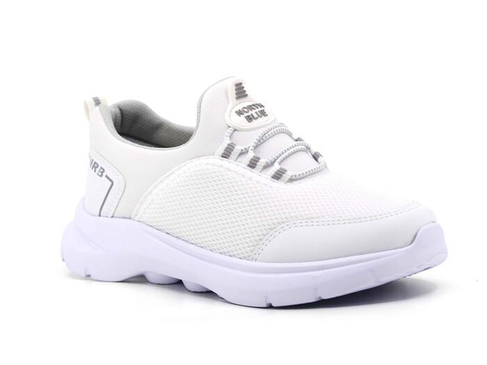 North Blue Filet 09 Anorak Spor Ayakkabı Beyaz - Buz 