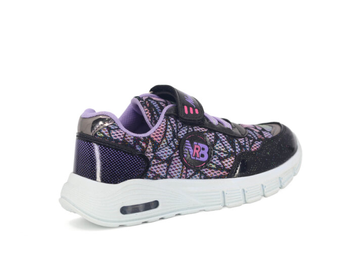 North Blue Patik 126 Anorak Spor Ayakkabı Siyah - Lila - 3