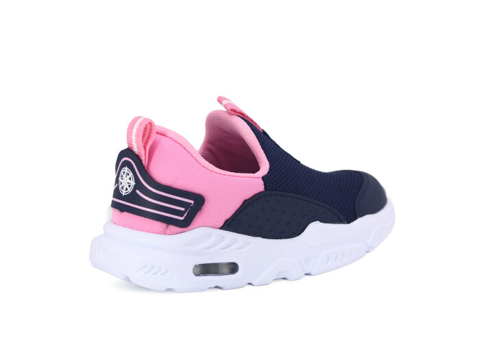 North Blue Patik 128 Işıklı Aqua Spor Ayakkabı Lacivert - Pembe - 3