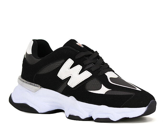Optimum Zenne 7040 Mia Marya Kutulu Spor Ayakkabı Siyah - Beyaz - Optimum