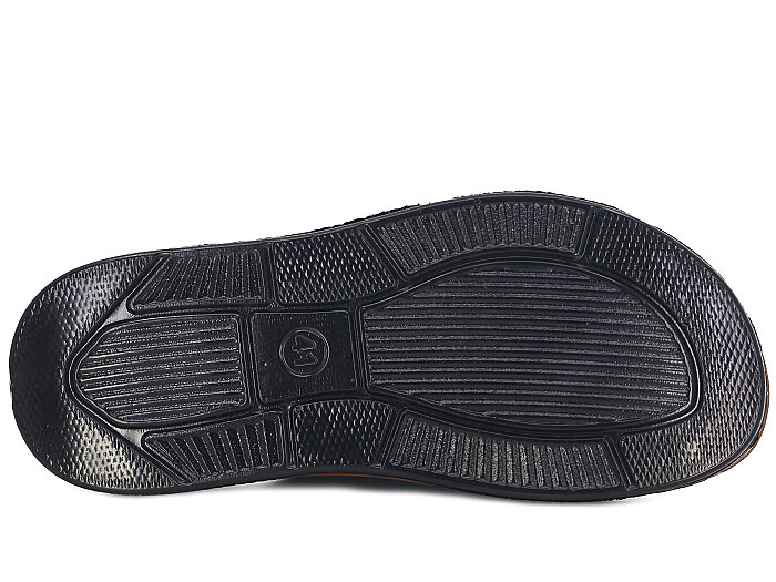 Oscar Merdane M-4101Çift Toka Kutulu Günlük Terlik Kahve - 3