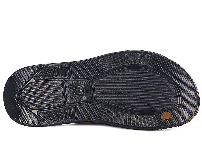 Oscar Merdane M-4101Çift Toka Kutulu Günlük Terlik Vizon - 3