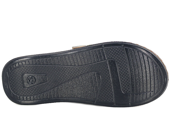 Oscar Zenne Z-359 Çift Toka Topuklu Günlük Terlik Altın - 3