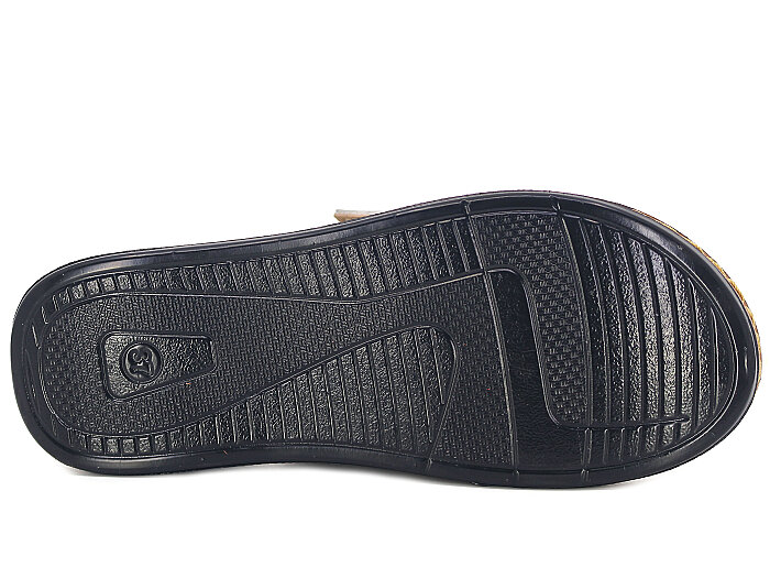 Oscar Zenne Z-360 Çift Toka Topuklu Günlük Terlik Altın - 3