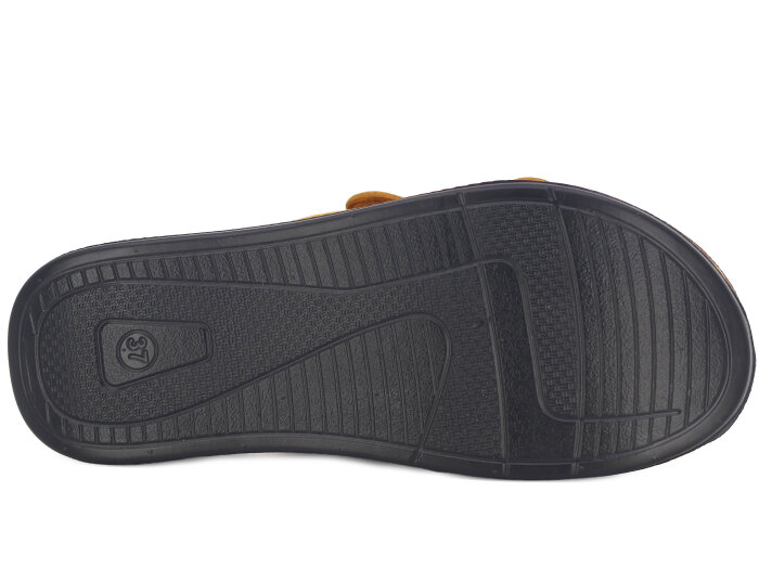 Oscar Zenne Z-367-3 Çift Toka Günlük Terlik Taba - 3