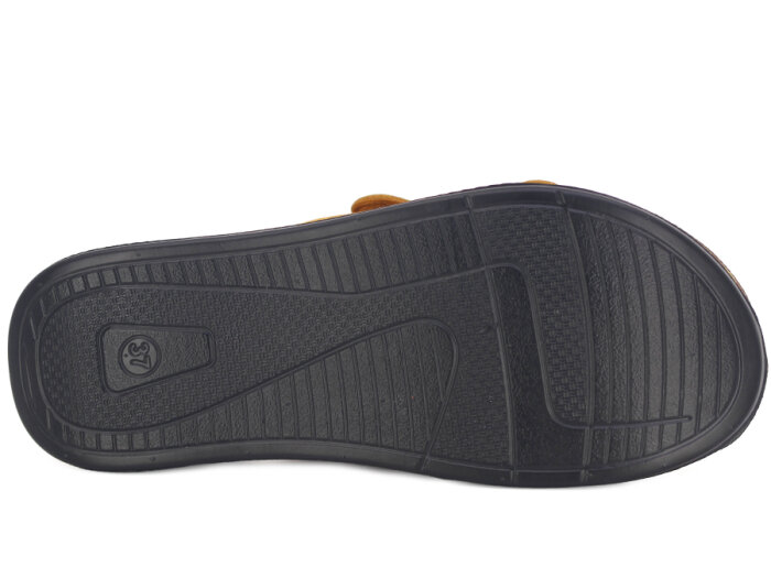 Oscar Zenne Z-367-3 Çift Toka Günlük Terlik Taba - 3