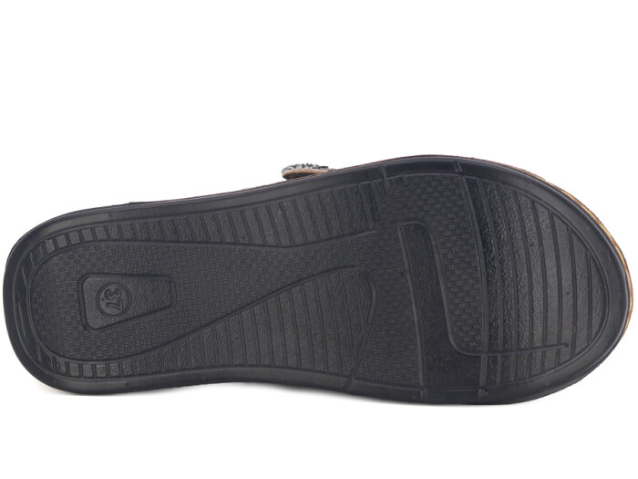 Oscar Zenne Z-369 Çift Toka Günlük Terlik Siyah - 3