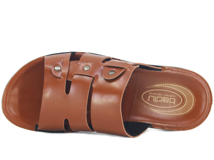 OsnSoft Merdane 19518 Cilt Günlük Terlik Taba - 2