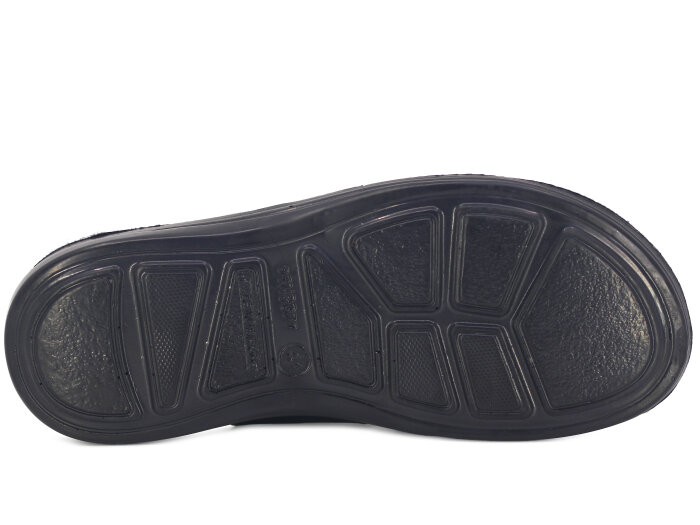 OsnSoft Merdane 19521 Cilt Günlük Terlik Siyah - 3