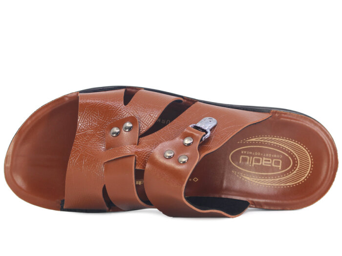 OsnSoft Merdane 19521 Cilt Günlük Terlik Taba - 2