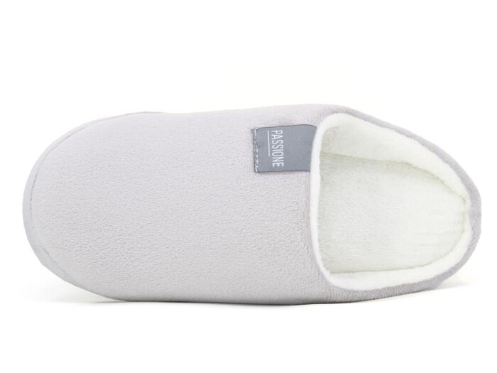 Öztaban Zenne Etiketli Finanel Kumaş Ev Terliği Gri - 2