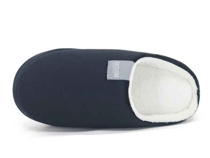 Öztaban Zenne Etiketli Finanel Kumaş Ev Terliği Siyah - Öztaban (1)