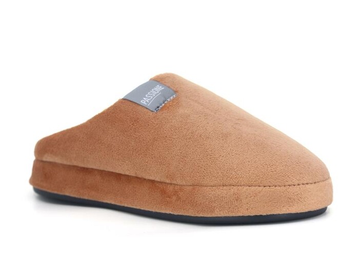 Öztaban Zenne Etiketli Finanel Kumaş Ev Terliği Taba 