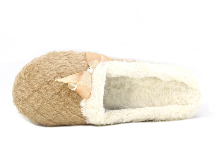 Öztaban Zenne Fiyonklu Ev Terliği Vizon - Öztaban (1)